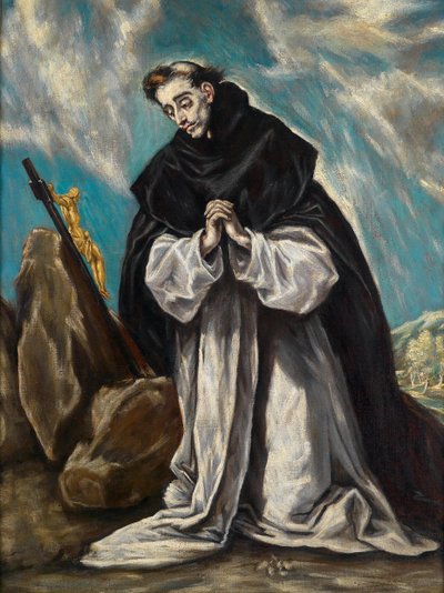Saint Dominic in Prayer by Follower of El Greco